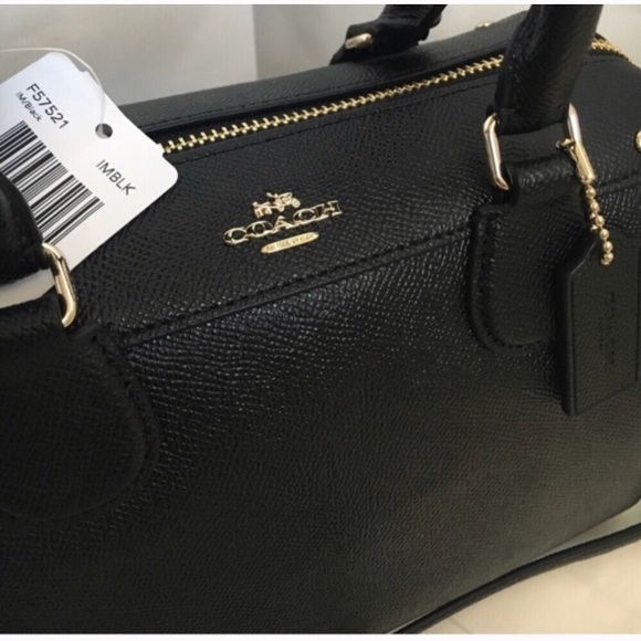 💦🌸coach Bennett 🌸crossbody/Satchel/black - Picture 5 of 8